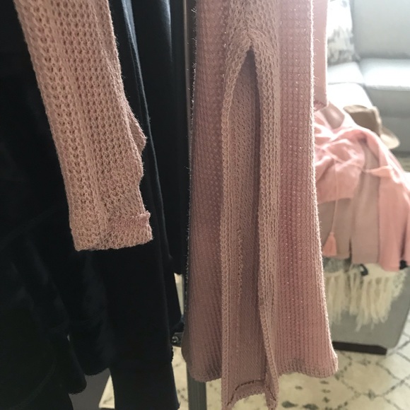 Waffle knit top - Picture 2 of 2